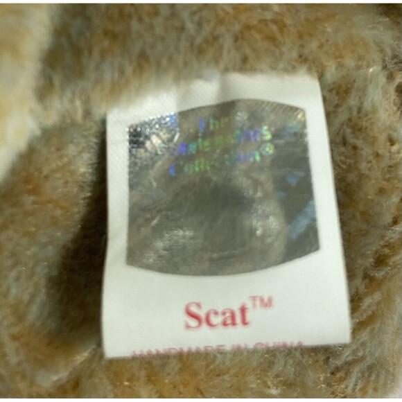 Ty beanie babies Scat the Cat 1999 with Hologram *Tag Errors - Picture 4 of 4